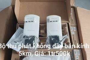 Bộ thu phát không dây Ngoài trời cho Camera IP